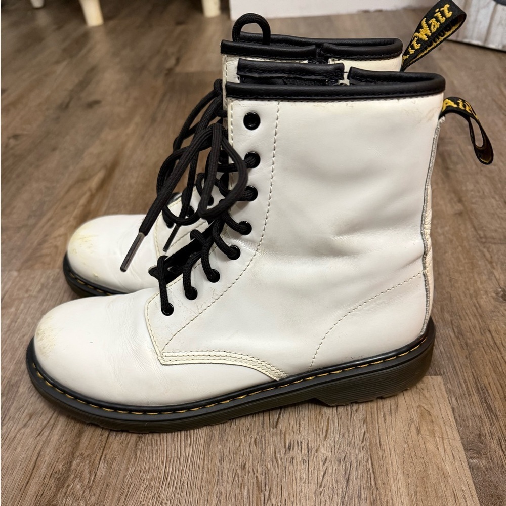 Dr. Martens • 1460 Smooth Leather Lace Up Boots